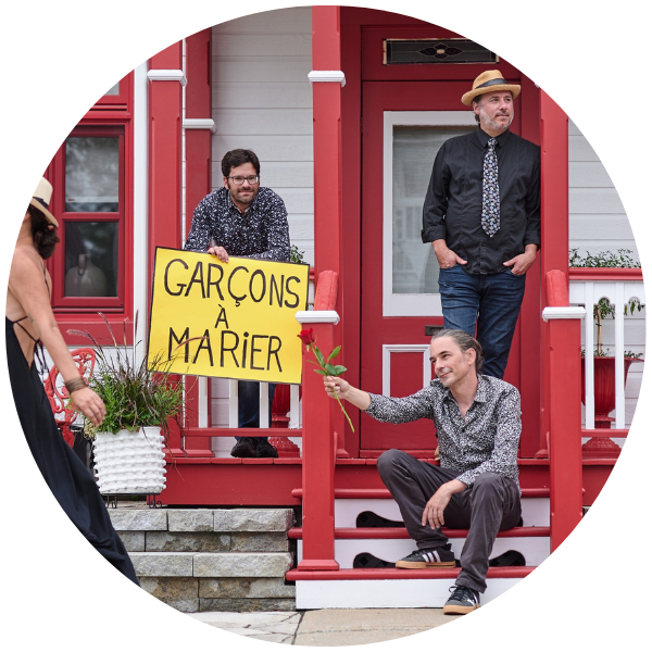 Garçons à marier rond Crédit: Guillaume Morin